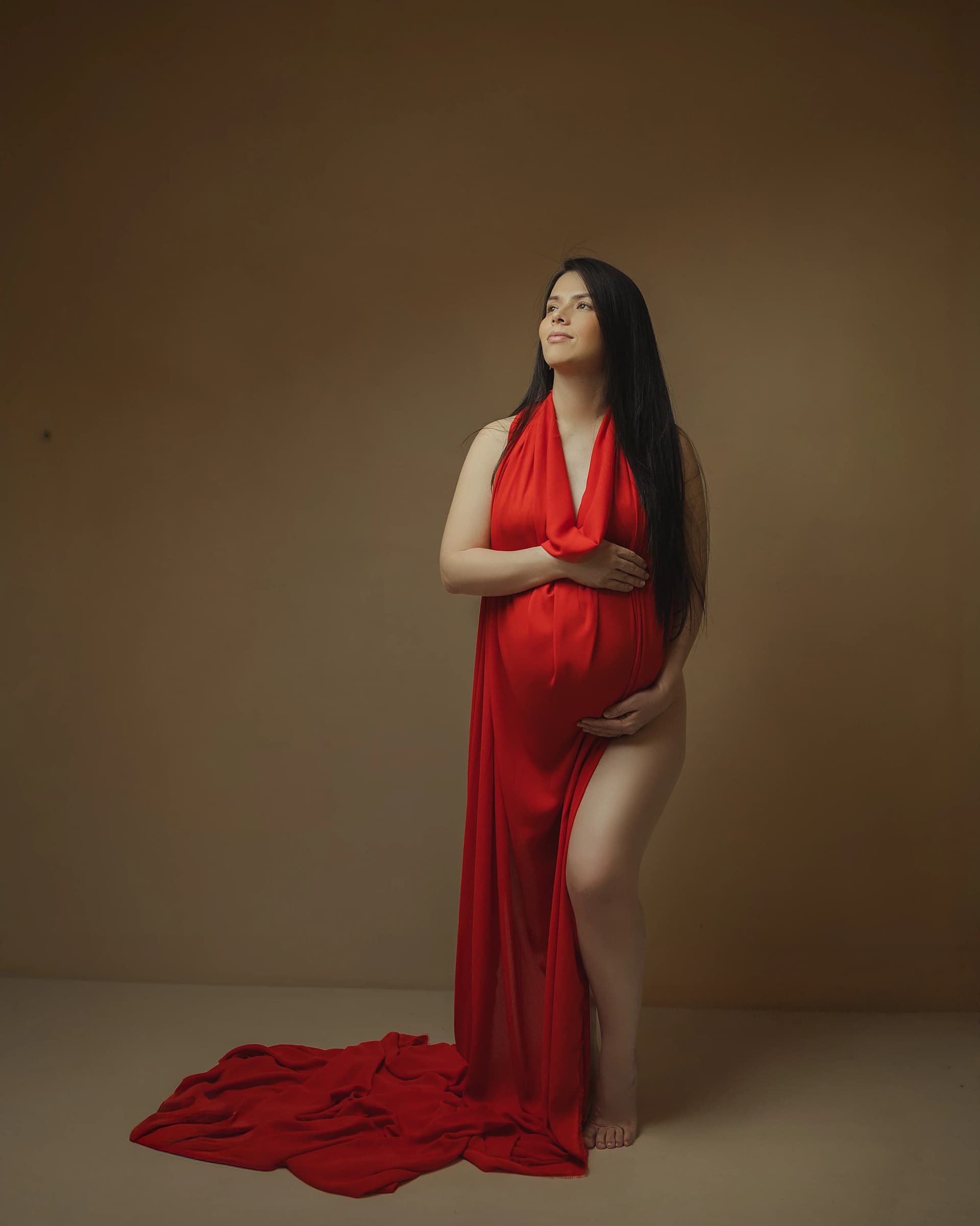 Retrato artístico de maternidad